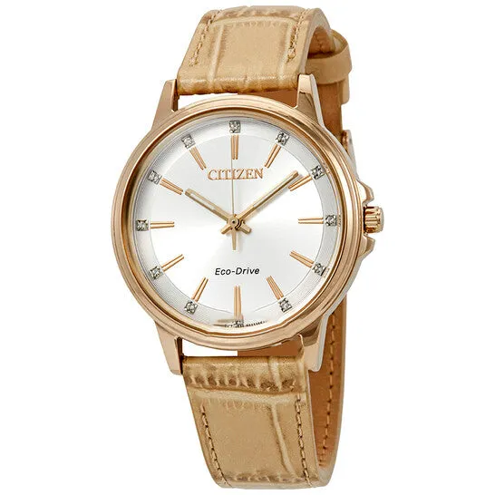 JMS always Original Citizen Chandler EcoDrive Diamond Silver Dial Ladies Watch FE703308A Watches JMS always Original Citizen Chandler EcoDrive Diamond Silver Dial Ladies Watch FE703308A Watches
