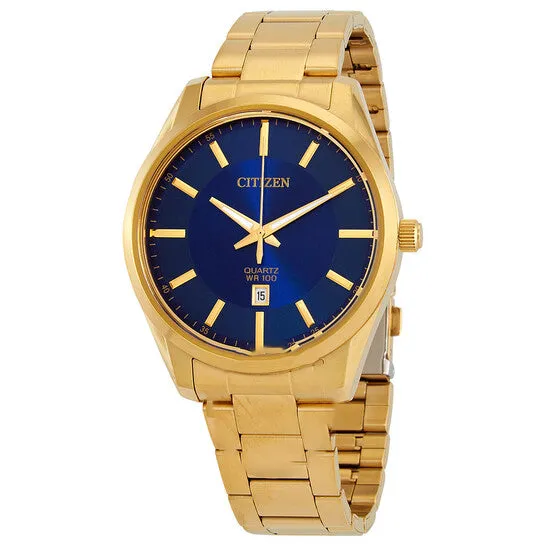 JMS always Original Citizen Quartz Blue Dial Goldtone Mens Watch BI103258L Rings JMS always Original Citizen Quartz Blue Dial Goldtone Mens Watch BI103258L Rings