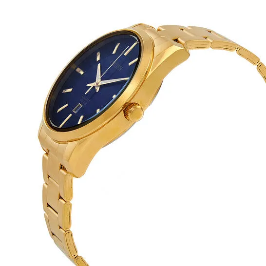 JMS always Original Citizen Quartz Blue Dial Goldtone Mens Watch BI103258L Rings JMS always Original Citizen Quartz Blue Dial Goldtone Mens Watch BI103258L Rings