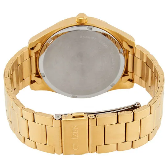 JMS always Original Citizen Quartz Blue Dial Goldtone Mens Watch BI103258L Rings JMS always Original Citizen Quartz Blue Dial Goldtone Mens Watch BI103258L Rings