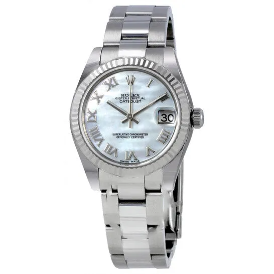 JMS always Original Rolex Datejust Lady 31 Mother of Pearl Dial Stainless Steel Oyster Bracelet Automatic Watch 178274MRO Bracelets JMS always Original Rolex Datejust Lady 31 Mother of Pearl Dial Stainless Steel Oyster Bracelet Automatic Watch 178274MRO Bracelets