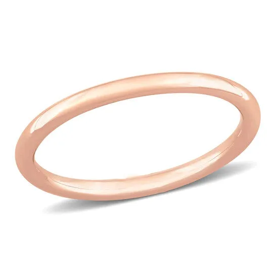 JMS always Rings Original Amour Wedding Band in 10K Rose Gold