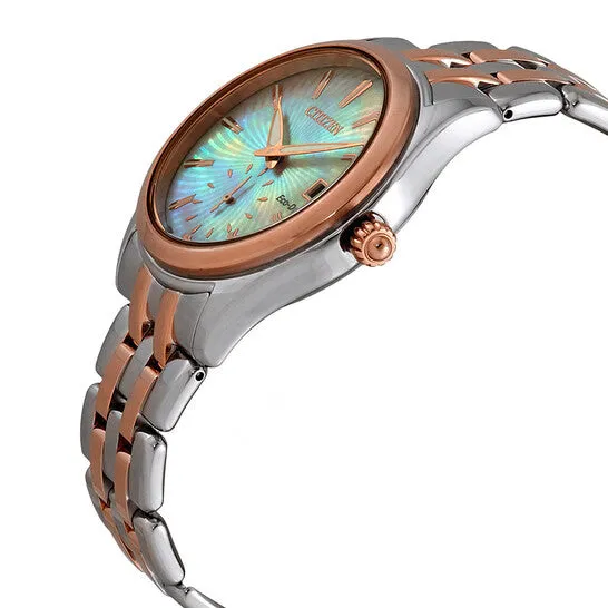 JMS always Rings Original Citizen Corso Light Champagne Mother of Pearl Dial TwoTone Ladies Watch EV103651Y JMS always Rings Original Citizen Corso Light Champagne Mother of Pearl Dial TwoTone Ladies Watch EV103651Y
