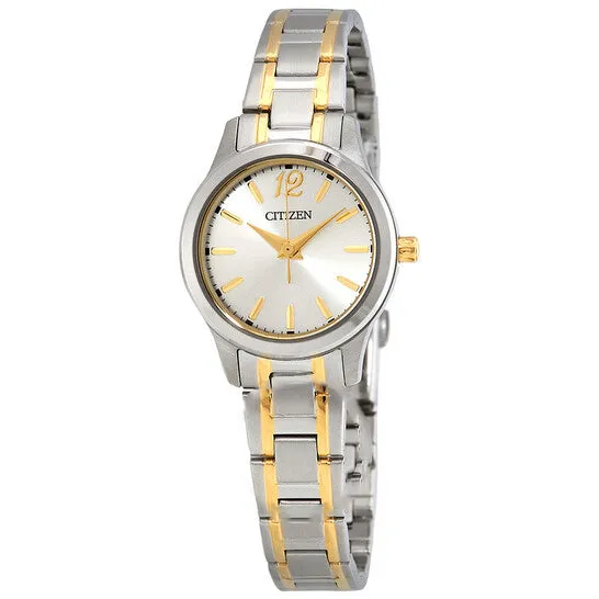 JMS always Rings Original Citizen Silver Dial Twotone Ladies Watch EL303458A JMS always Rings Original Citizen Silver Dial Twotone Ladies Watch EL303458A