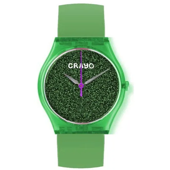 JMS always Watches Original Crayo Glitter Green Dial Watch CRACR4503