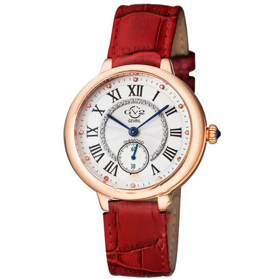 JMS always Watches Original GV2 by Gevril Rome Quartz White Dial Ladies Watch 12201 JMS always Watches Original GV2 by Gevril Rome Quartz White Dial Ladies Watch 12201