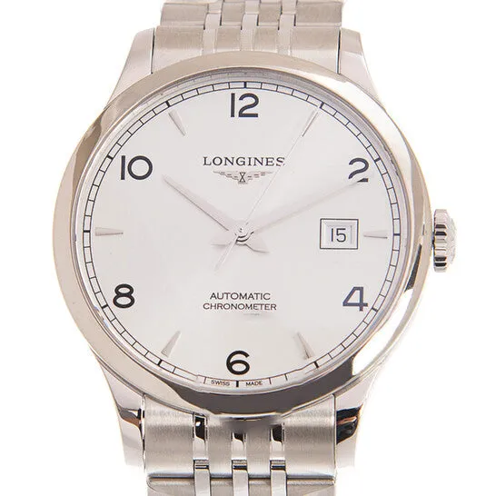 JMS always Watches Original Longines Record Automatic Silver Dial Unisex Watch L28214766