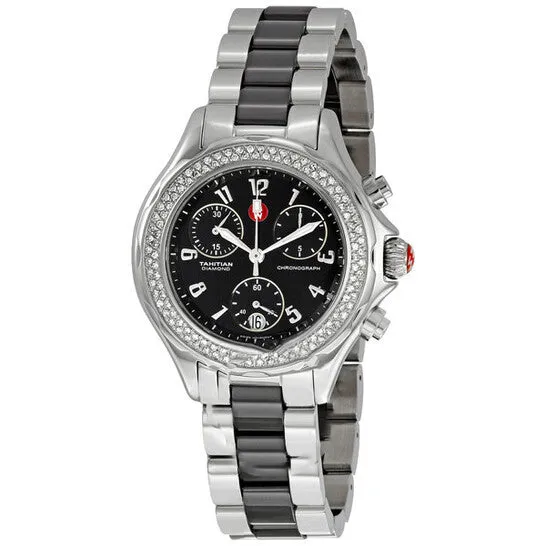 JMS always Watches Original Michele Tahitian Ceramic Chronograph Ladies Watch MWW12E000003 JMS always Watches Original Michele Tahitian Ceramic Chronograph Ladies Watch MWW12E000003