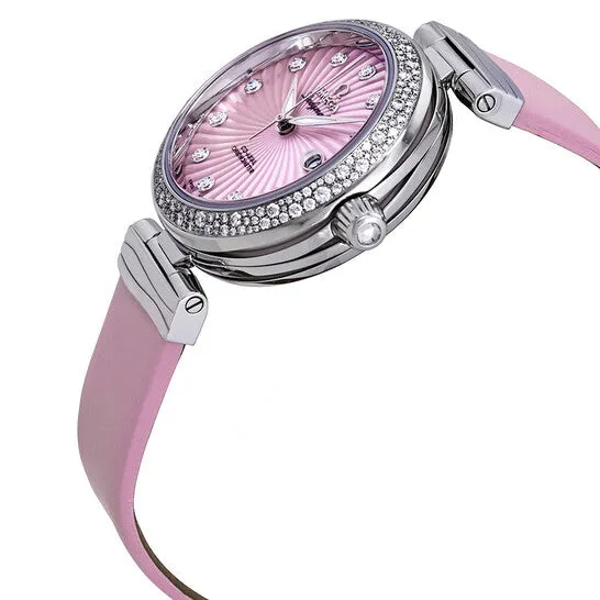 JMS always Watches Original Omega De Ville Pink Mother of Pearl Diamond Dial Ladies Watch 42537342057001 JMS always Watches Original Omega De Ville Pink Mother of Pearl Diamond Dial Ladies Watch 42537342057001