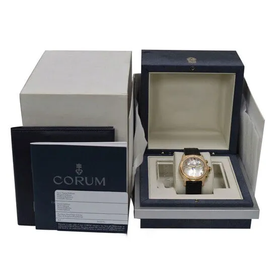 JMS always Watches Original Preowned Corum Bubble Chronograph Quartz Diamond White Dial Ladies Watch 19615365 JMS always Watches Original Preowned Corum Bubble Chronograph Quartz Diamond White Dial Ladies Watch 19615365