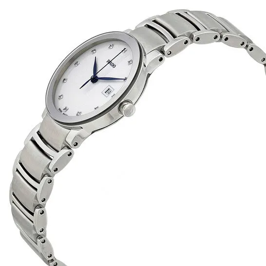 JMS always Watches Original Rado Centrix Silver Diamond Dial Ladies Watch R30928733 JMS always Watches Original Rado Centrix Silver Diamond Dial Ladies Watch R30928733
