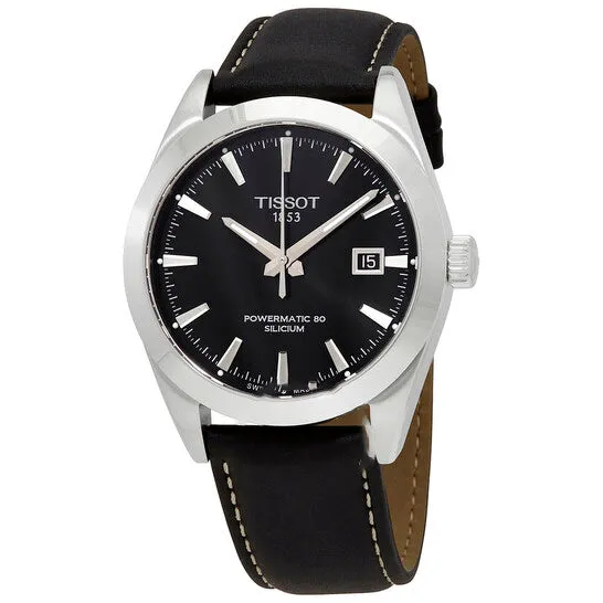 JMS always Watches Original Tissot Gentleman Powermatic 80 Silicium Automatic Black Dial Watch T1274071605100 JMS always Watches Original Tissot Gentleman Powermatic 80 Silicium Automatic Black Dial Watch T1274071605100