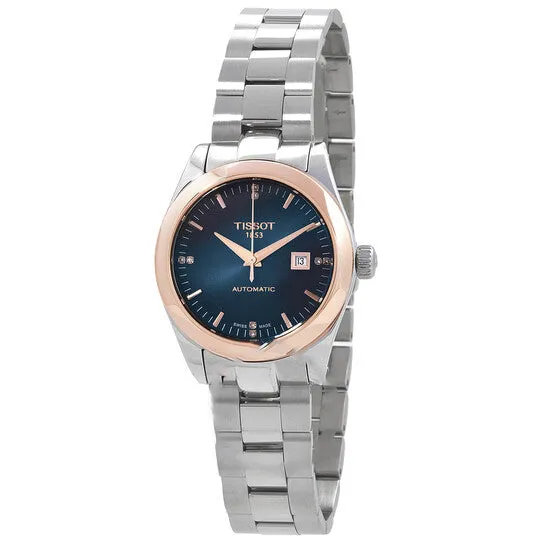 JMS always Watches Original Tissot TMy Lady Automatic Diamond Graded BlueBlack Dial Ladies Watch T9300074104600 JMS always Watches Original Tissot TMy Lady Automatic Diamond Graded BlueBlack Dial Ladies Watch T9300074104600