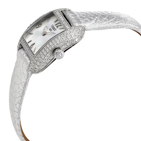 JMS always Watches Original Tissot TWave Quartz Diamond White Mother of Pearl Dial Ladies Watch T02147582 JMS always Watches Original Tissot TWave Quartz Diamond White Mother of Pearl Dial Ladies Watch T02147582