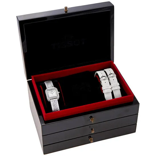 JMS always Watches Original Tissot TWave Quartz Diamond White Mother of Pearl Dial Ladies Watch T02147582 JMS always Watches Original Tissot TWave Quartz Diamond White Mother of Pearl Dial Ladies Watch T02147582