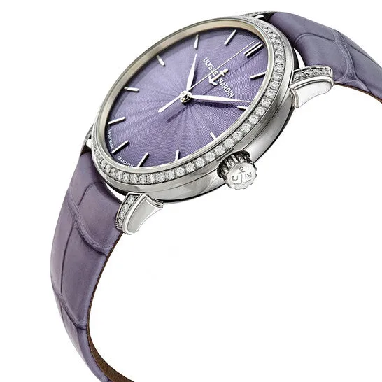 JMS always Watches Original Ulysse Nardin Classico Lady Diamond Purple Dial Ladies Watch 8150201BCE7 JMS always Watches Original Ulysse Nardin Classico Lady Diamond Purple Dial Ladies Watch 8150201BCE7