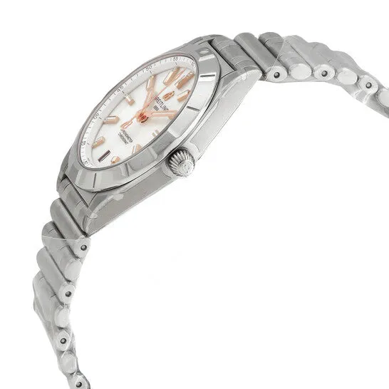 Original Breitling Chronomat Quartz Chronometer Diamond Mother of Pearl Dial Ladies Watch A77310101A4A1 JMS always Watches Original Breitling Chronomat Quartz Chronometer Diamond Mother of Pearl Dial Ladies Watch A77310101A4A1 JMS always Watches