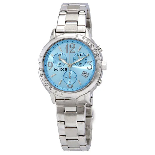 Original Citizen Wicca Chronograph Quartz Blue Dial Ladies Watch BM111371 JMS always Watches Original Citizen Wicca Chronograph Quartz Blue Dial Ladies Watch BM111371 JMS always Watches