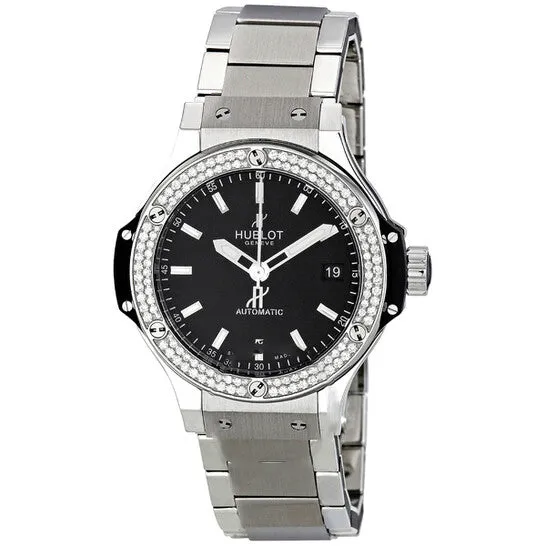 Original Hublot Big Bang Automatic Black Dial Stainless Steel Mens Watch 365SX1170SX1104 JMS always Bracelets Original Hublot Big Bang Automatic Black Dial Stainless Steel Mens Watch 365SX1170SX1104 JMS always Bracelets