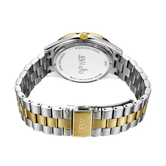 Original JBW Mondrian Silver Diamond Dial Twotone Ladies Watch J6303G JMS always Rings Original JBW Mondrian Silver Diamond Dial Twotone Ladies Watch J6303G JMS always Rings
