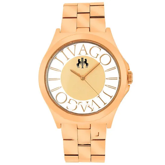 Original Jivago Fun Rose Gold Dial Ladies Casual Watch JV8411 JMS always Watches Original Jivago Fun Rose Gold Dial Ladies Casual Watch JV8411 JMS always Watches