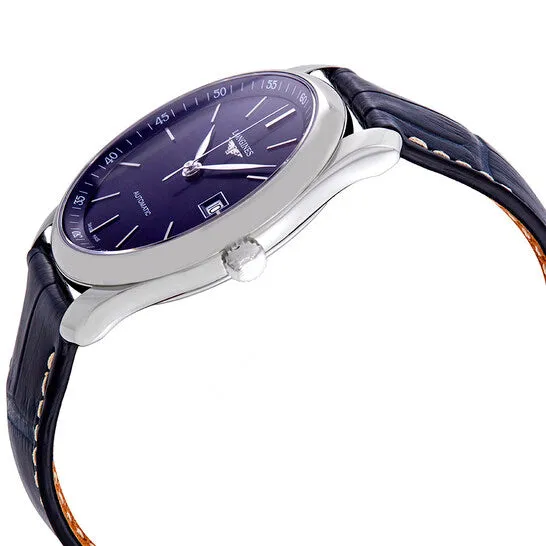 Original Longines Master Automatic Blue Dial Blue Leather Mens Watch L27934920 JMS always Watches Original Longines Master Automatic Blue Dial Blue Leather Mens Watch L27934920 JMS always Watches