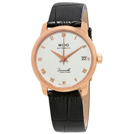 Original Mido Baroncelli III Automatic Silver Dial Ladies Watch M0272073601300 JMS always Watches Original Mido Baroncelli III Automatic Silver Dial Ladies Watch M0272073601300 JMS always Watches