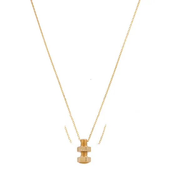 Original Picasso and Co 18kt Yellow Gold Screw Pendant JMS always Necklaces Original Picasso and Co 18kt Yellow Gold Screw Pendant JMS always Necklaces