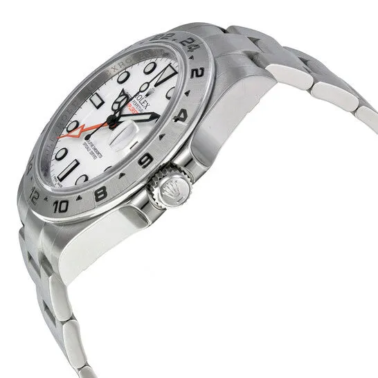 Original Rolex Explorer II White Dial Stainless Steel Oyster Bracelet Automatic Mens Watch 216570WSO JMS always Bracelets Original Rolex Explorer II White Dial Stainless Steel Oyster Bracelet Automatic Mens Watch 216570WSO JMS always Bracelets