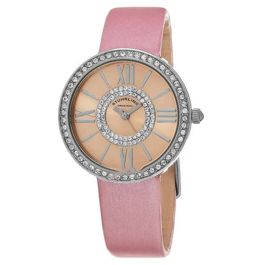 Original Stuhrling Original Vogue Pink Dial Ladies Watch M15317 JMS always Watches Original Stuhrling Original Vogue Pink Dial Ladies Watch M15317 JMS always Watches