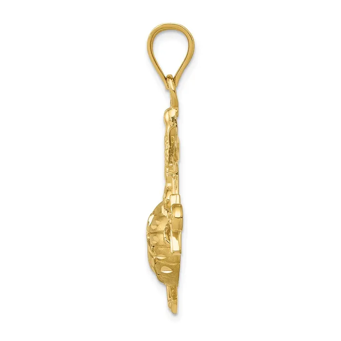 PreStyled Sets Goldia 14k Yellow Gold US Marine Pendant