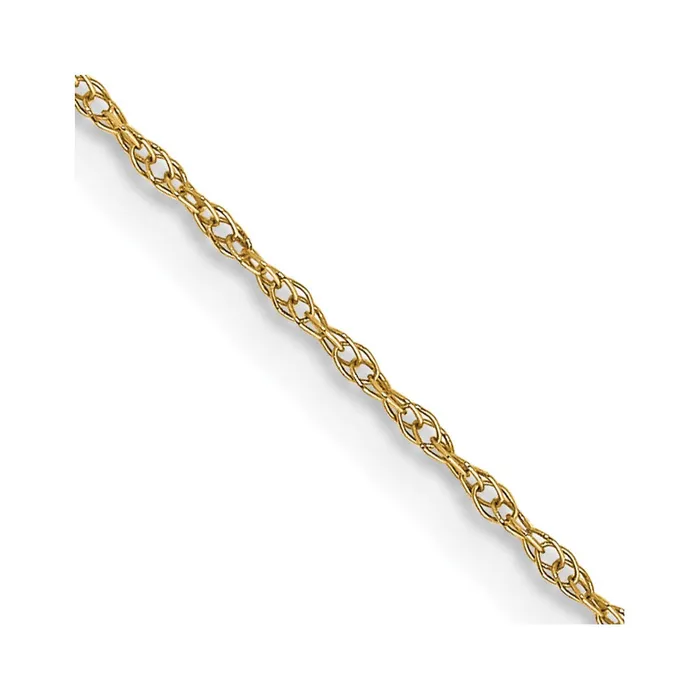 QGold 14K Yellow Gold 13 inch Carded 6mm Cable Rope with Spring Ring Clasp Children Necklace Chain Necklace Necklaces QGold 14K Yellow Gold 13 inch Carded 6mm Cable Rope with Spring Ring Clasp Children Necklace Chain Necklace Necklaces