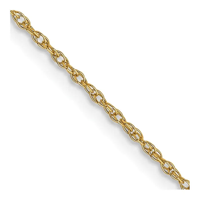 QGold 14K Yellow Gold 18 inch Carded 7mm Cable Rope with Spring Ring Clasp Chain Necklace Necklaces QGold 14K Yellow Gold 18 inch Carded 7mm Cable Rope with Spring Ring Clasp Chain Necklace Necklaces