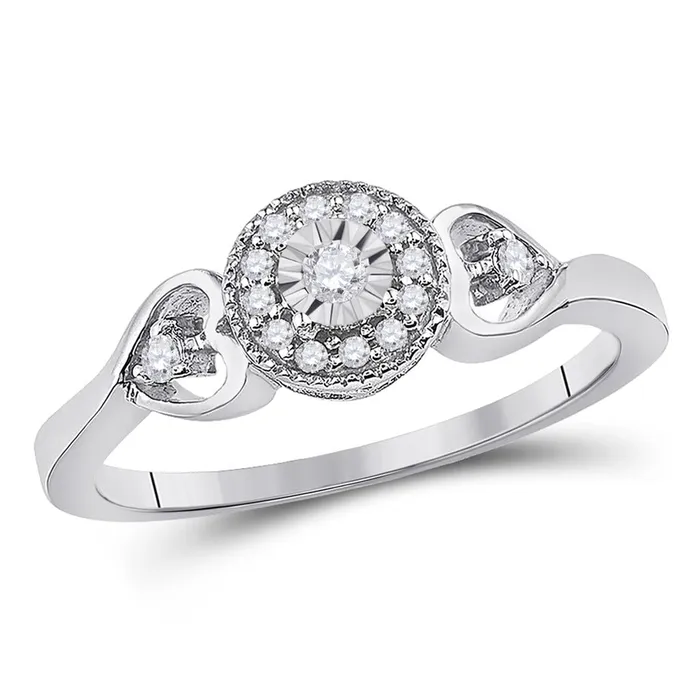 Rings gndatlanta 18CTWDiamond FASHION BRIDAL PROMISE RING