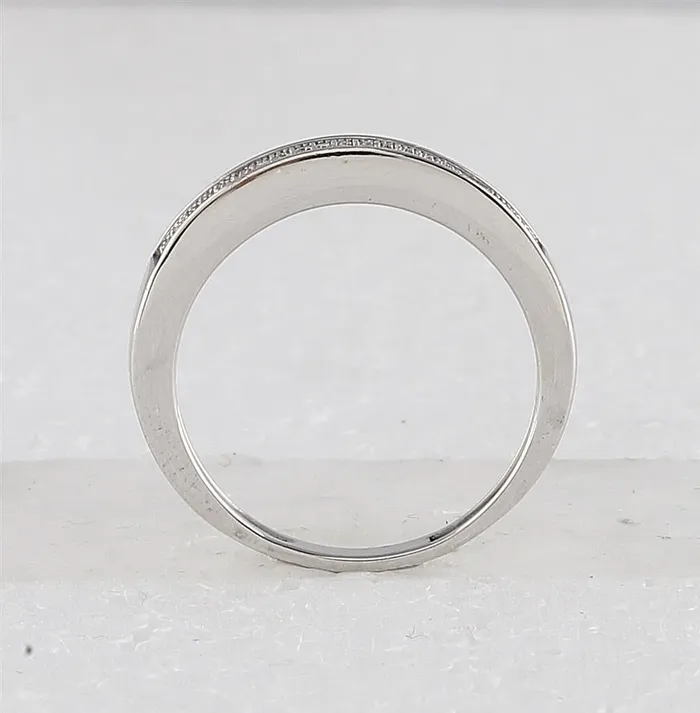 Rings gndatlanta Sterling Silver Round Diamond Heart Bridal Wedding Ring Set 38 Cttw