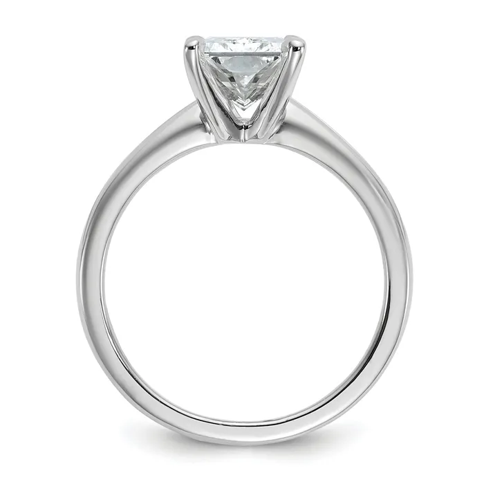 Rings Goldia 14k White Gold 2 12 Ct Lab Grown Diamond VSSI G Radiant Solitare Engagement Ring