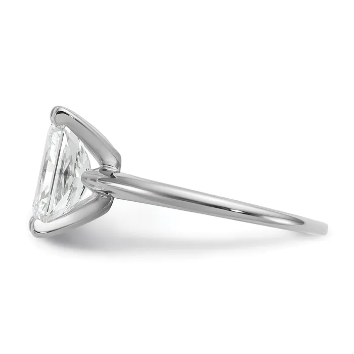 Rings Goldia 14k White Gold 2 12 Ct Lab Grown Diamond VSSI G Radiant Solitare Engagement Ring