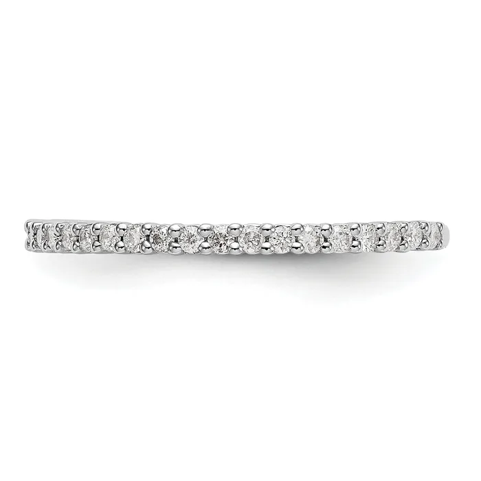 Rings Goldia 14K White Gold Lab Grown VSSI G Diamond Band Ring