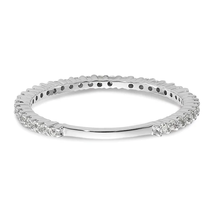 Rings Goldia 14K White Gold Lab Grown VSSI G Diamond Band Ring