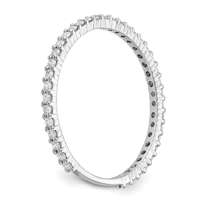 Rings Goldia 14K White Gold Lab Grown VSSI G Diamond Band Ring