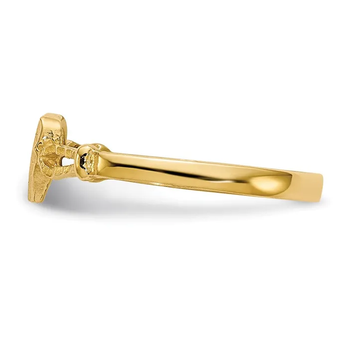 Rings Goldia 14K Yellow Gold Childrens Heart Ring