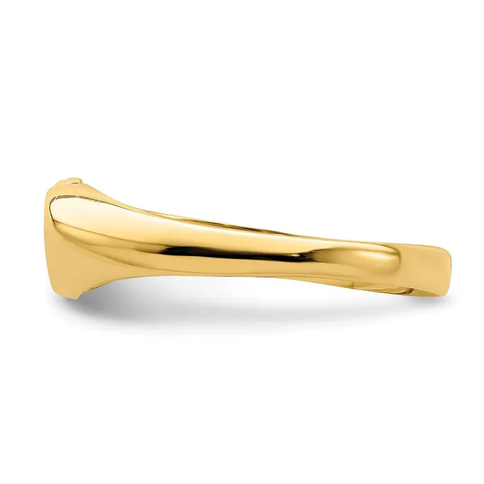 Rings Goldia 14K Yellow Gold Double Heart CutOut Ring
