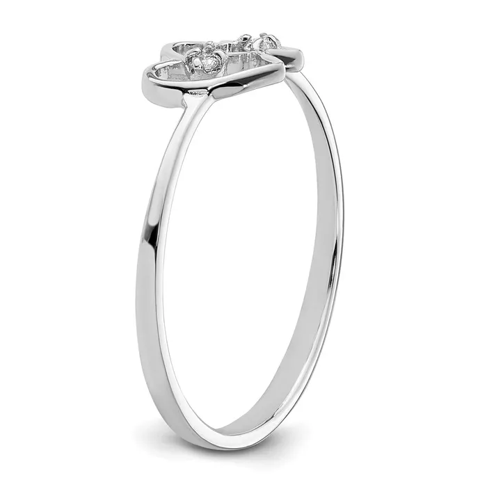 Rings Goldiacom 14k White Gold VS Real Diamond ring