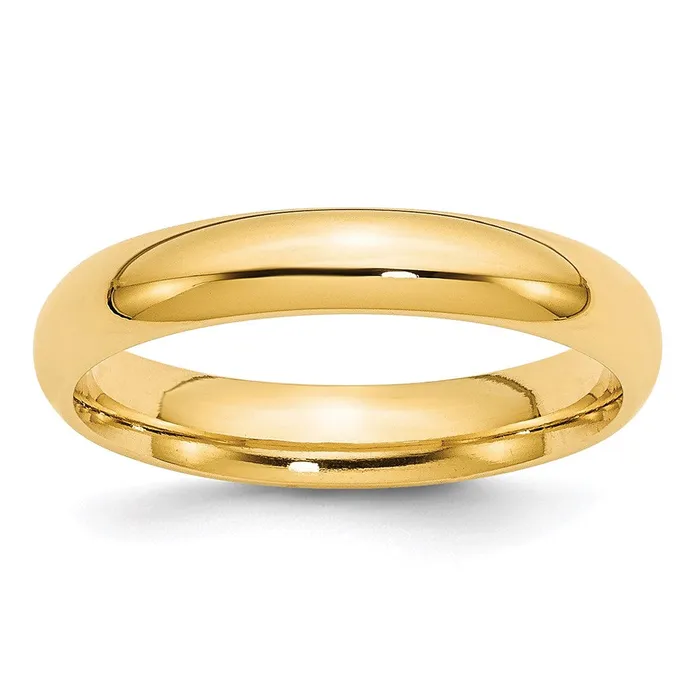Rings Goldia Solid 10K Yellow Gold 4mm Comfort Fit MensWomens Wedding Band Ring Size 5 Rings Goldia Solid 10K Yellow Gold 4mm Comfort Fit MensWomens Wedding Band Ring Size 5