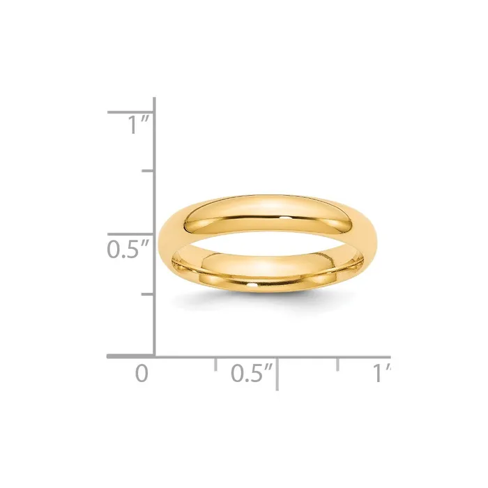 Rings Goldia Solid 10K Yellow Gold 4mm Comfort Fit MensWomens Wedding Band Ring Size 5 Rings Goldia Solid 10K Yellow Gold 4mm Comfort Fit MensWomens Wedding Band Ring Size 5