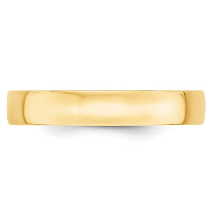 Rings Goldia Solid 14K Yellow Gold 4mm Light Weight Comfort Fit MensWomens Wedding Band Ring Size 135 Rings Goldia Solid 14K Yellow Gold 4mm Light Weight Comfort Fit MensWomens Wedding Band Ring Size 135