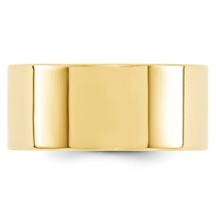 Rings Goldia Solid 18K Yellow Gold 10mm Standard Flat Comfort Fit MensWomens Wedding Band Ring Size 95 Rings Goldia Solid 18K Yellow Gold 10mm Standard Flat Comfort Fit MensWomens Wedding Band Ring Size 95