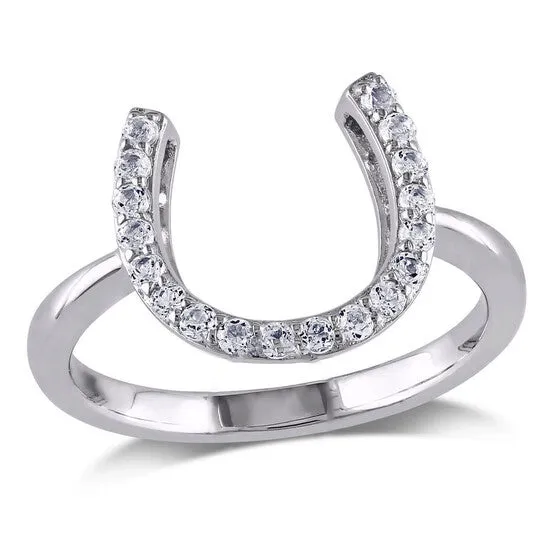 Rings JMS always Original Amour 054 CT TGW White Topaz Ring Silver