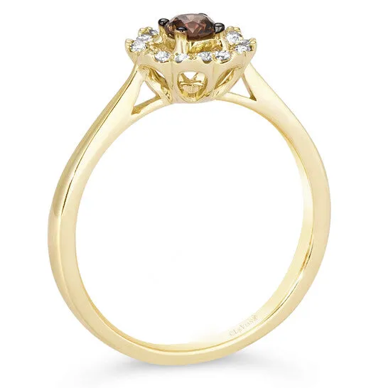 Rings JMS always Original Le Vian Chocolate Diamond Ring set in 14K Honey Gold Rings JMS always Original Le Vian Chocolate Diamond Ring set in 14K Honey Gold