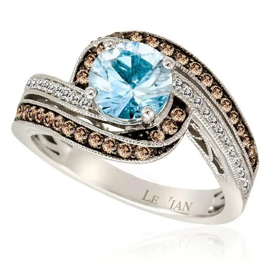 Rings JMS always Original Le Vian Ladies Semi Precious Fashion Ring in 14k Vanilla Gold Rings JMS always Original Le Vian Ladies Semi Precious Fashion Ring in 14k Vanilla Gold